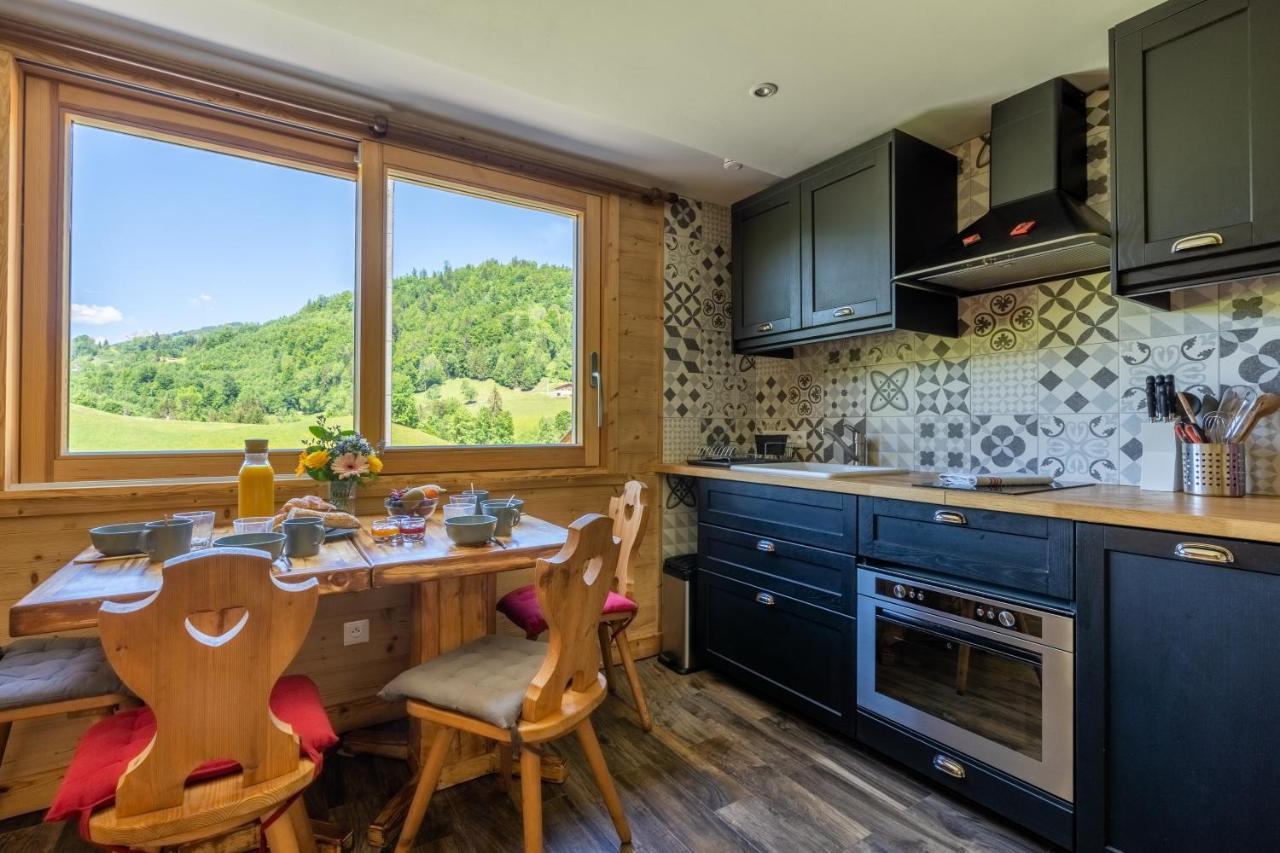 Chalet D'En O Les Clefs 部屋 写真
