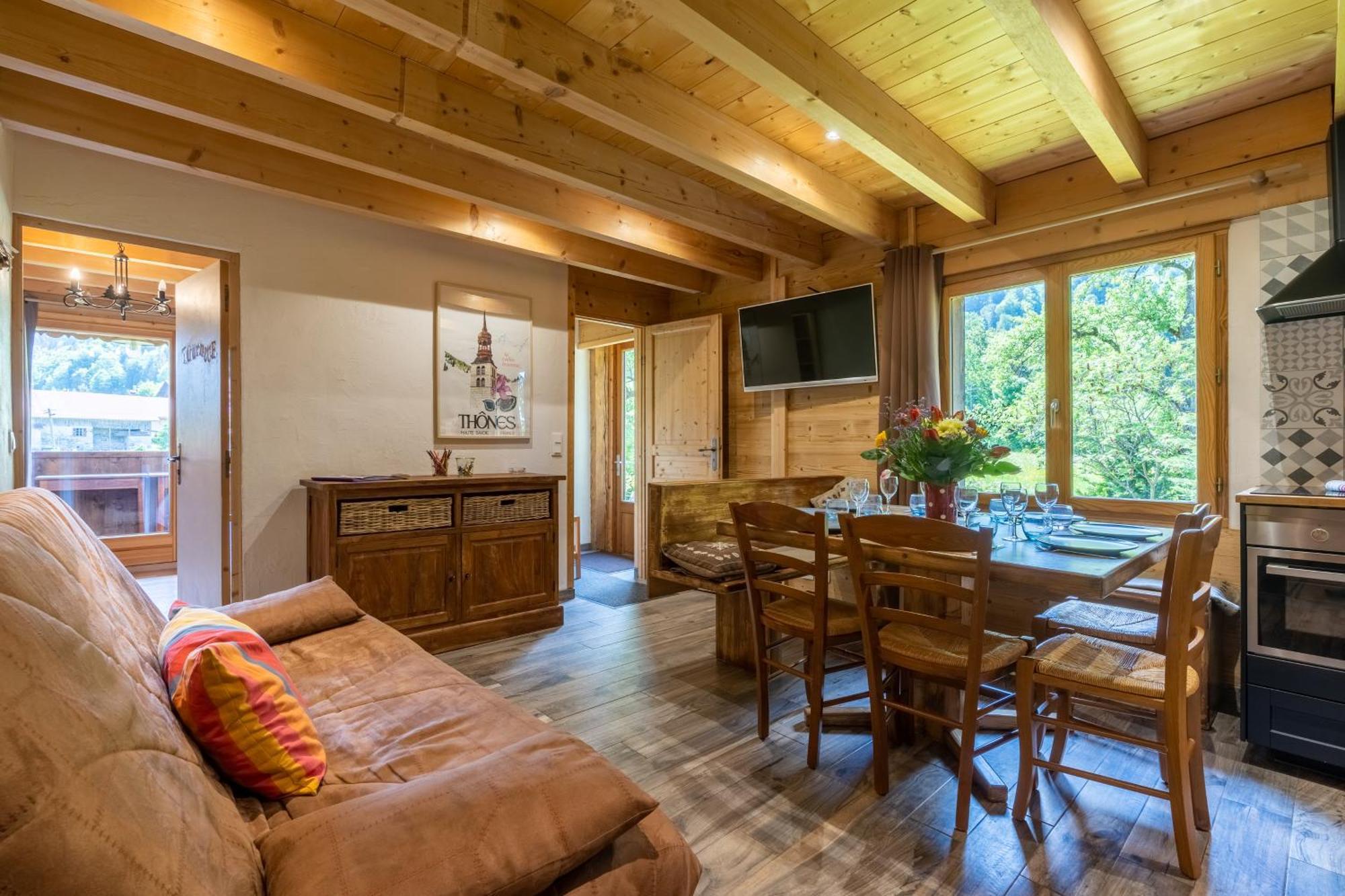 Chalet D'En O Les Clefs 部屋 写真