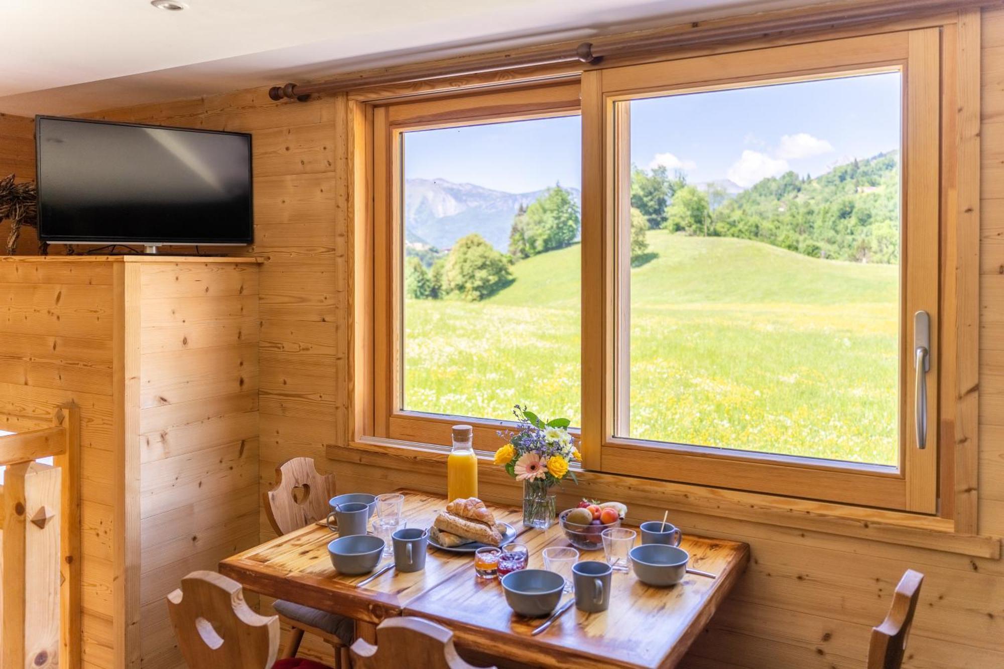 Chalet D'En O Les Clefs 部屋 写真